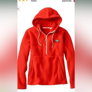 L.L. Bean Katahdin Fleece Half-Zip Hoodie | Women’s | M